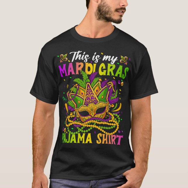 Minha Camisa de Pijama de Mardi Gras (Frente)