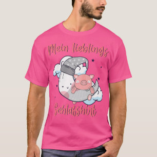 Minha camisa de sono favorita teacup porco lua P