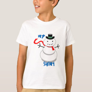 Minha camisa do boneco de neve