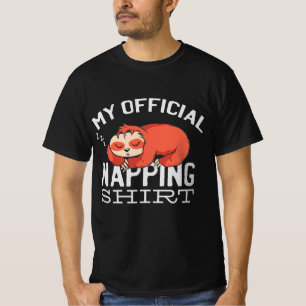 Minha camisa oficial de dormir - Preguiçoso Sloth