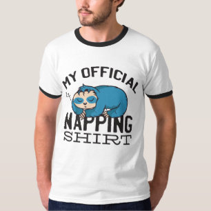 Minha camisa oficial de dormir - Preguiçoso Sloth