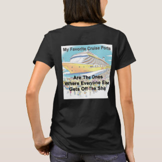Minha Camisa Regata Feminina - Portos de Cruzeiro 