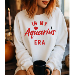 minha camiseta Aquarius era, presente de aniversár