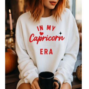 minha camiseta da era Capricórnio, aniversário de