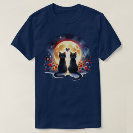 Minha Camiseta de Gato de Gato, Namorados de Lua