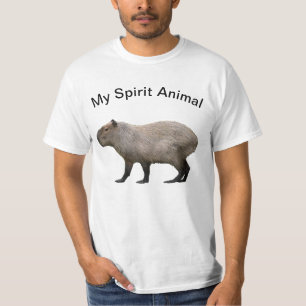 Minha Camiseta do Animal Espiritual Capivara