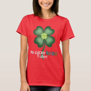 Minha camiseta Lucky Bingo Gambling
