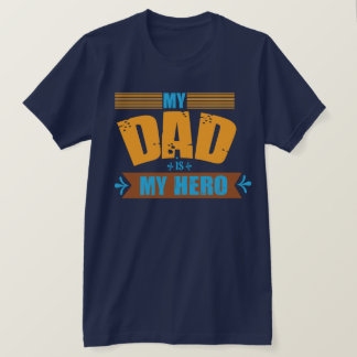 Minha Camiseta Meu Pai é Meu Herói – Camiseta Melh