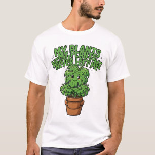 Minha Camiseta Sassy Monstera das Plantas Nunca Me