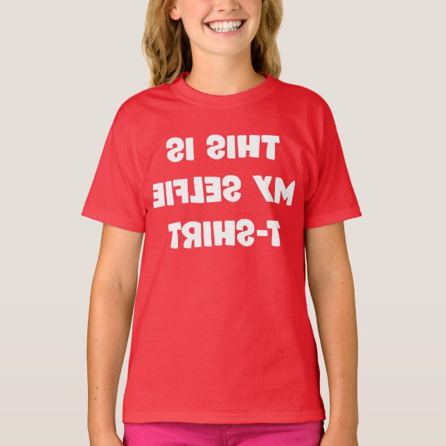 Minha Camiseta Selfie (Frente)