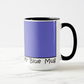 Minha caneca azul