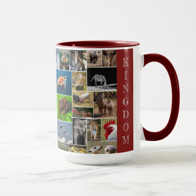 Minha Caneca de Café do Reino Animal (Direita)