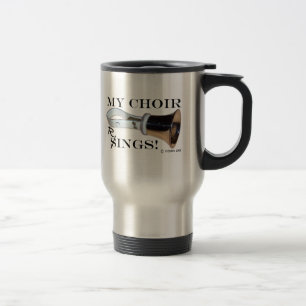 Minha Caneca de viagem de Anéis do Coro