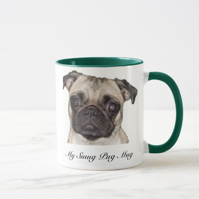Minha caneca soberbo do Pug (Direita)