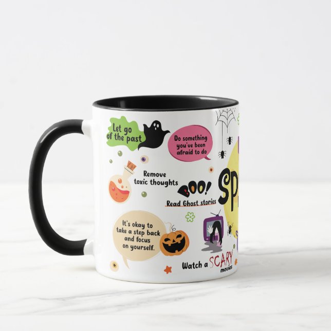 Minha Caneca Spooky (Esquerda)