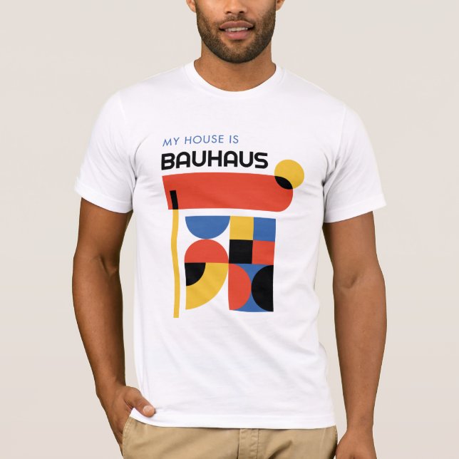 Minha Casa é Bauhaus, Camiseta de História da Arte (Frente)