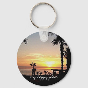 Minha chaveiro de lugar feliz