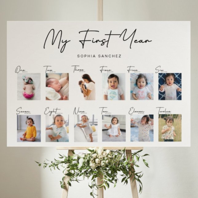 Minha Colagem de Fotos do Primeiro Ano (Criador carregado)