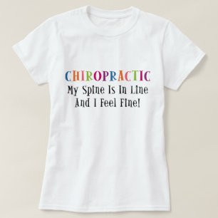 Minha Coluna Está Na Linha T-Shirt