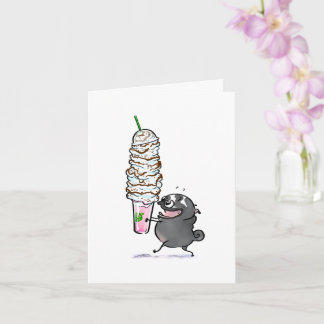 Minha Copa Sobre cartões de agradecimentos de pug