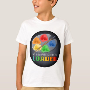 Minha cor favorita é t-shirt dos miúdos do