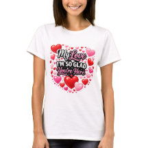 Minha Coração É Seu Para Sempre Camiseta de Amor d