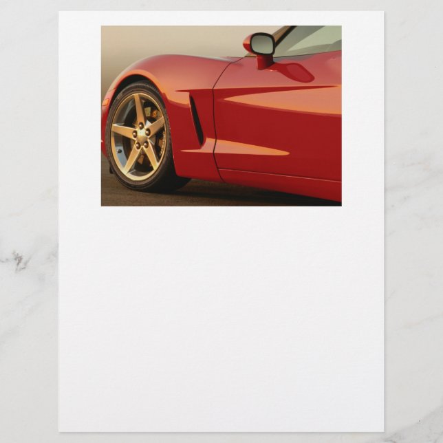 Minha corveta vermelha (Frente)