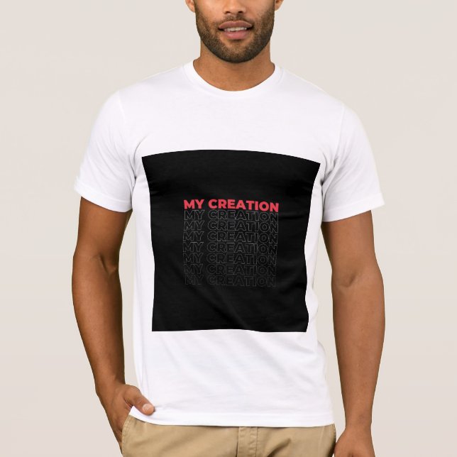 Minha Criação – Camiseta de Estilo Estético (Frente)