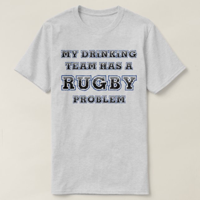 Minha equipe do bebendo tem umas camisetas (Frente do Design)