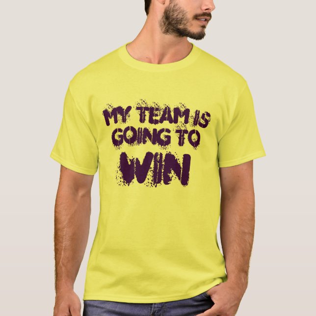 MINHA EQUIPE ESTÁ GANHANDO O T-SHIRT (Frente)