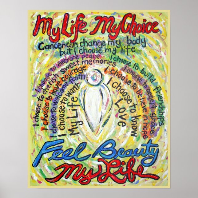 Minha escolha Meu Poster de vida (Frente)