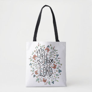 Minha esperança está no Saco de Tote LORD