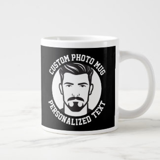 Minha Face em uma Caneca de Café Gigante Personali