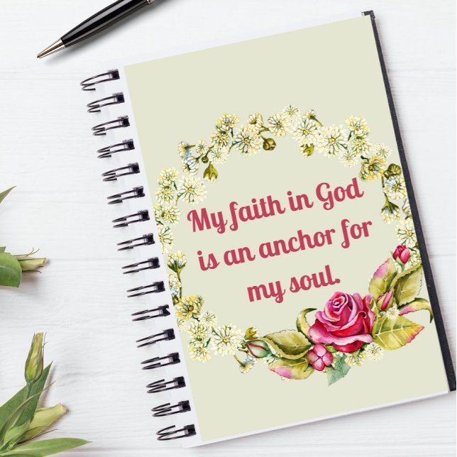 Minha Fé Em Deus É Um Planejador Cristão De Âncora (Criador carregado)