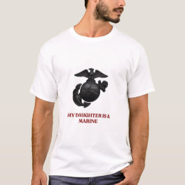 Minha Filha é uma Fuzileira Naval Camiseta de Mãe