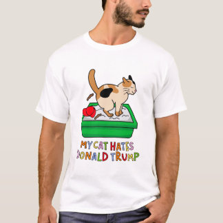 Minha Gata Odeia Camiseta Donald Trump