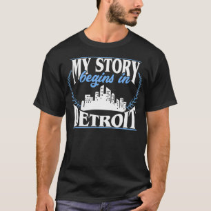 Minha história começa em Detroit Pullover