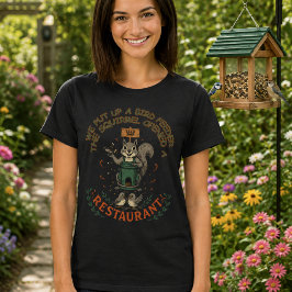 Minha Horta O Restaurante Deles Camiseta Esquilo E