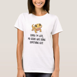 Minha lagartixa estava fazendo algo fofo Camiseta