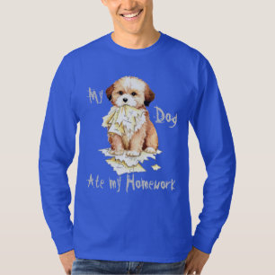 Minha Lhasa Apso Comeu Minha Camisa De Trabalho