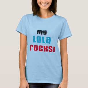 Minha Lola Rocks T-shirts e presentes