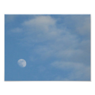 Minha Lua do Dia - Impressão de Fotografia do Koda