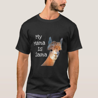 Minha Mãe É Llama  Camisa de Mãe Amante de Alpaca 