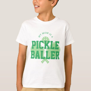 Minha mãe é uma Camisa de Pickleball Kids Pickleba