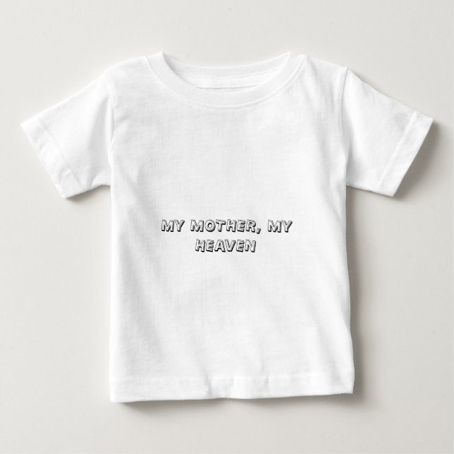 minha mãe, minha camiseta do céu (Frente)