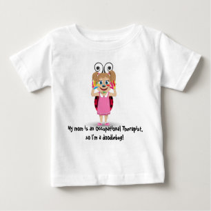 Minha mamã é um t-shirt longo do terapeuta