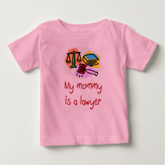 Minha mamãe é um t-shirt da criança do advogado
