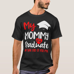 Minha Mamãe Fez Camisa De Graduação Para Crianças 