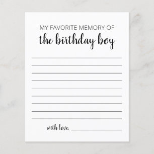 Minha Memória Favorita Do Aniversário