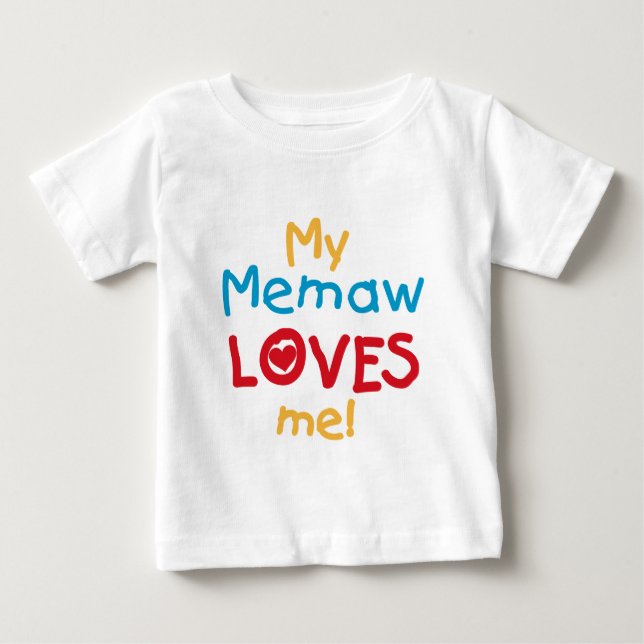 Minha memória me ama T-shirts e presentes (Frente)